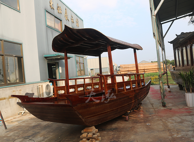 小餐飲船 龜篷船 th029