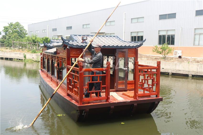 12米畫(huà)舫帶雅馬哈