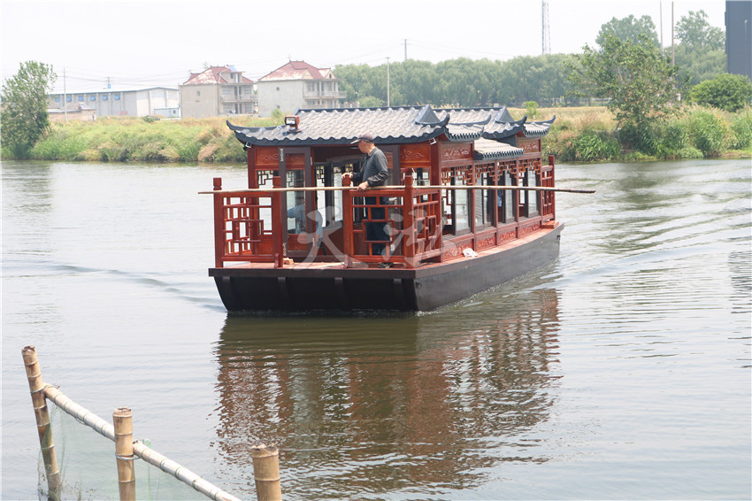 12米畫(huà)舫帶雅馬哈